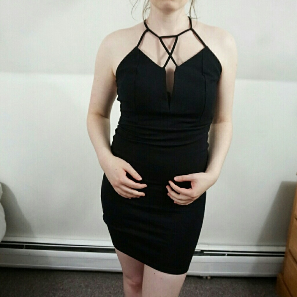 Forever21 Tight Black Dress